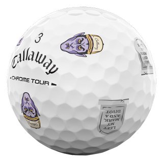 Callaway Chrome Tour Truvis balles de golf, Halloween