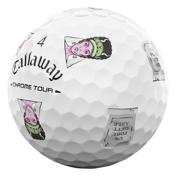 Callaway Chrome Tour Truvis balles de golf, Halloween