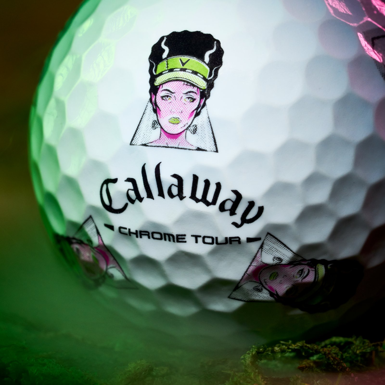 Callaway Chrome Tour Truvis balles de golf, Halloween