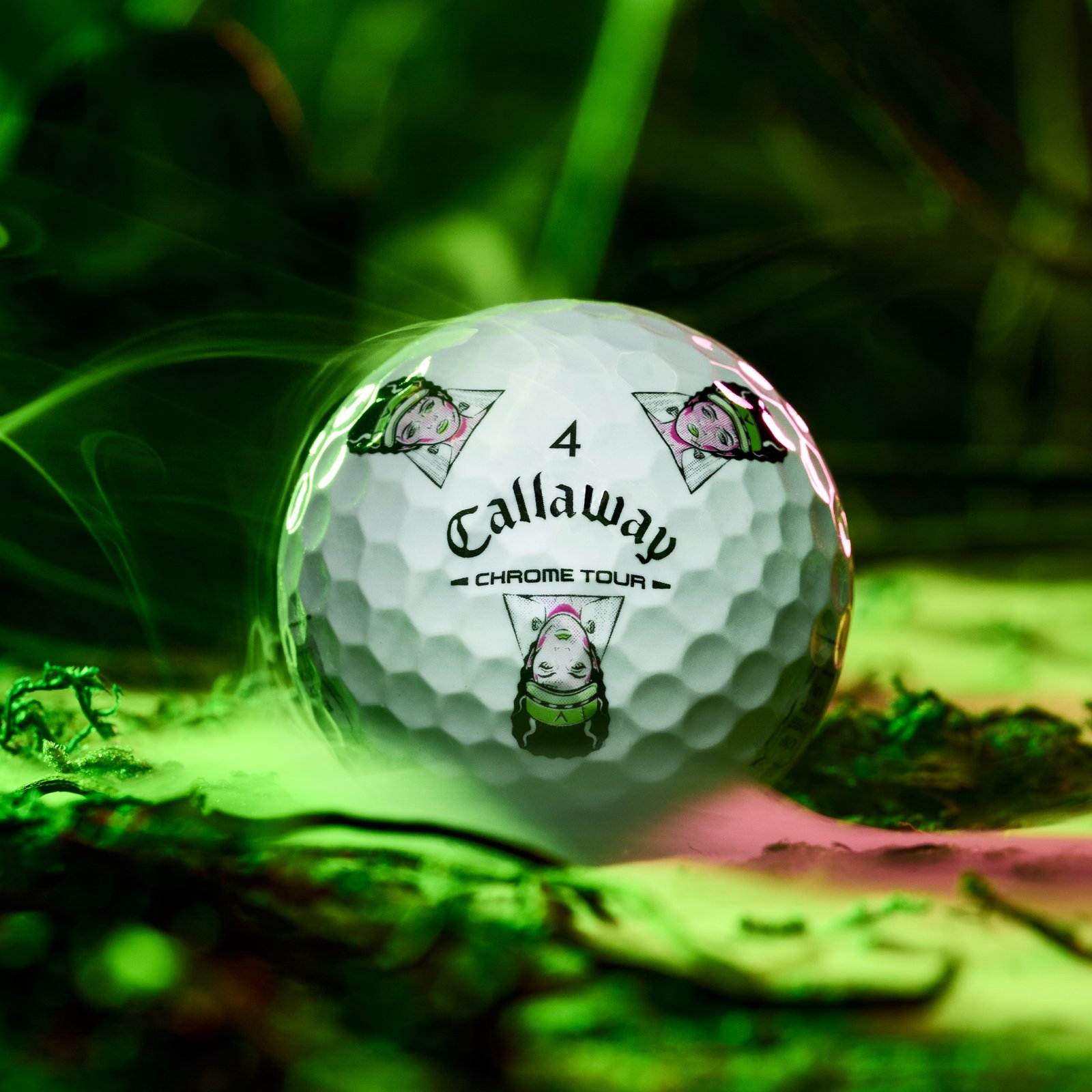 Callaway Chrome Tour Truvis balles de golf, Halloween