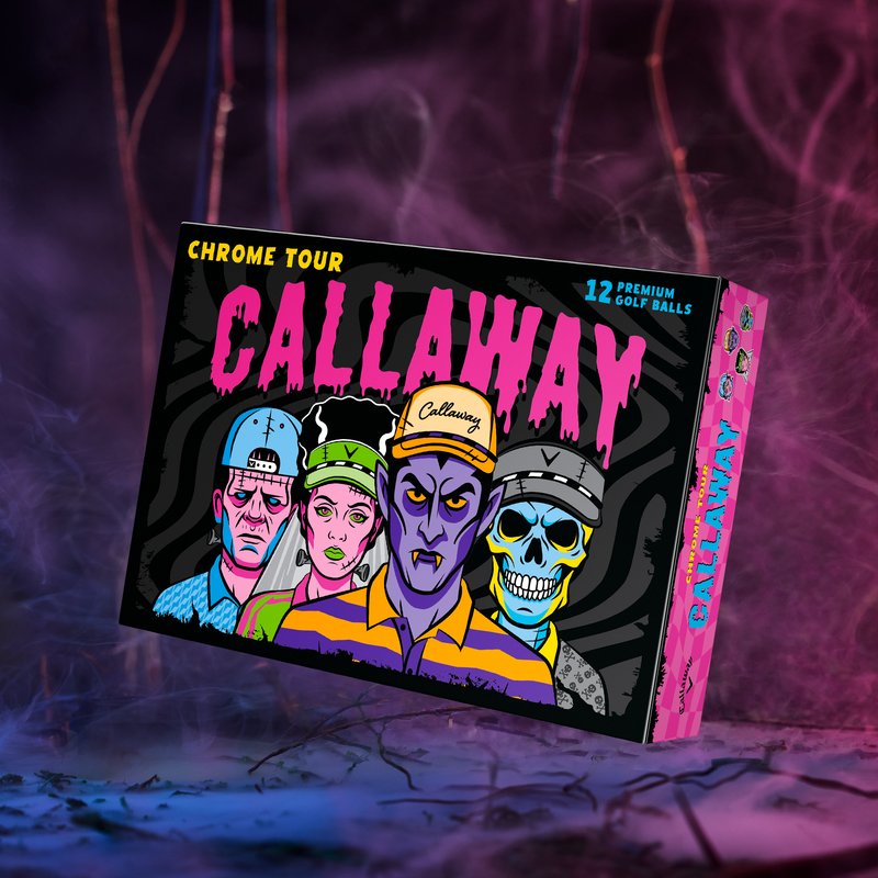 Callaway Chrome Tour Truvis balles de golf, Halloween