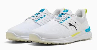 Puma Ignite Elevate 2 chaussures de golf homme, blanc/bleu
