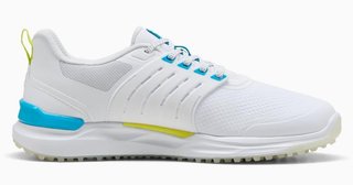 Puma Ignite Elevate 2 chaussures de golf homme, blanc/bleu