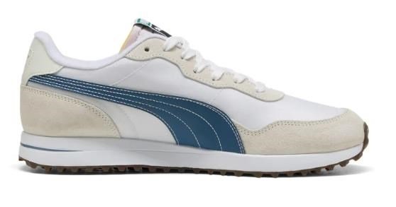 Puma Golf Puma Helsinki G chaussures de golf homme, blanc/bleu marine