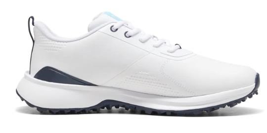 Puma Fusion Grip 6 Evo chaussures de golf homme, blanc/argent
