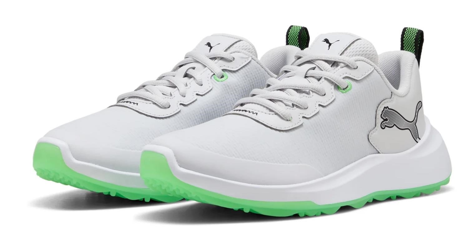 Puma Golf Puma Gruve Sport chaussures de golf junior, blanches