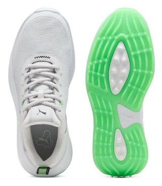 Puma Golf Puma Gruve Sport chaussures de golf junior, blanches