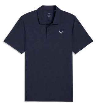 Puma Mattr Deco Jacquard polo homme, deep navy