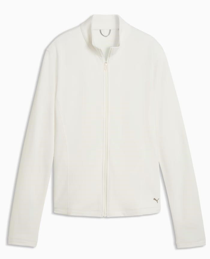Puma Pure Textured Full-Zip veste femme, warm white