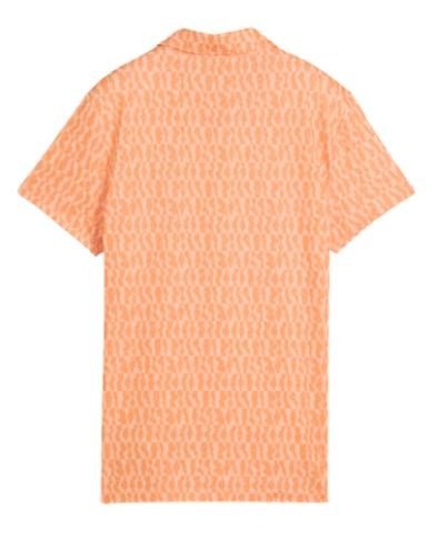 Puma Cloudspun Wavey polo femme, melon glow