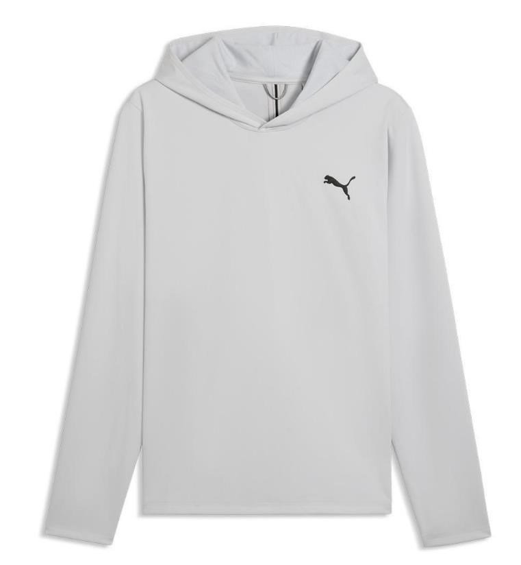 Puma Cloudspun Tech Tour hoodie homme, platinum grey