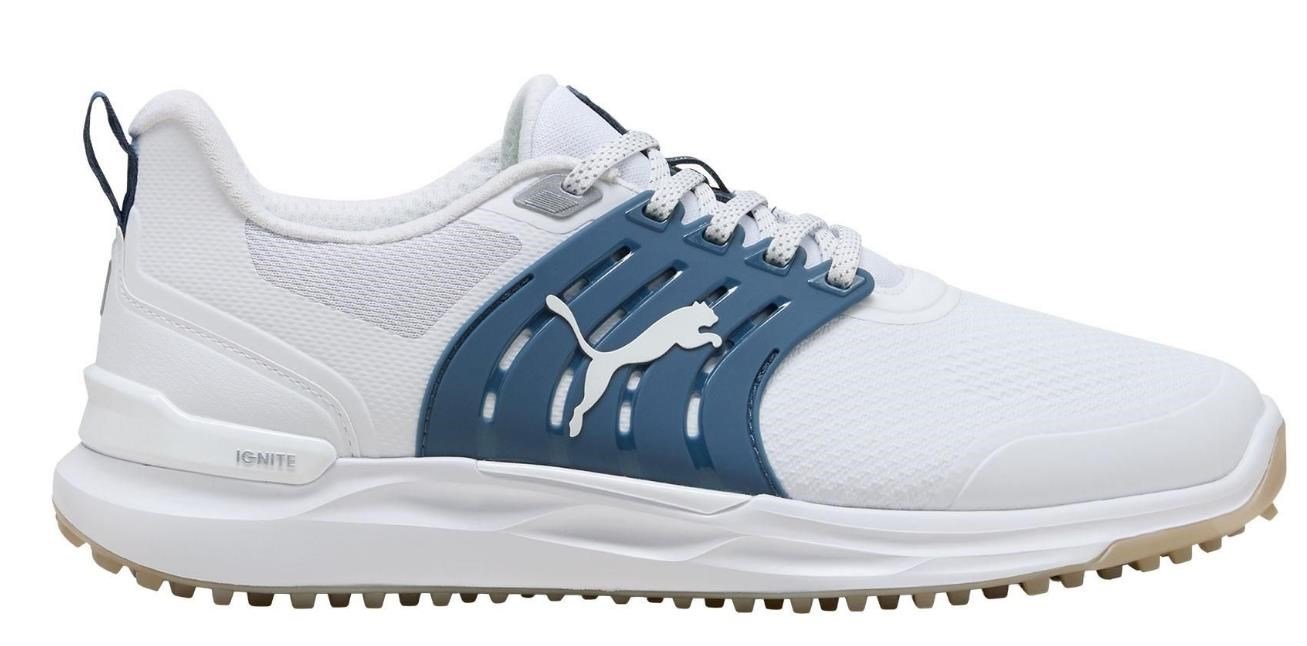 Puma IGNITE Elevate 2 chaussures de golf homme, blanc/bleu