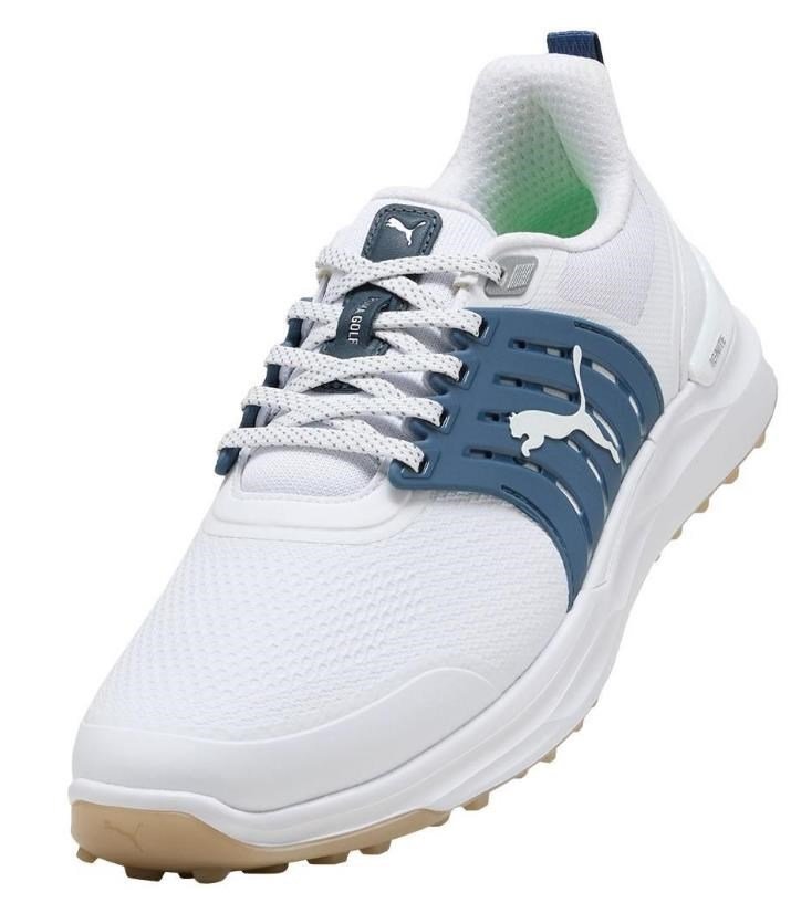 Puma IGNITE Elevate 2 chaussures de golf homme, blanc/bleu