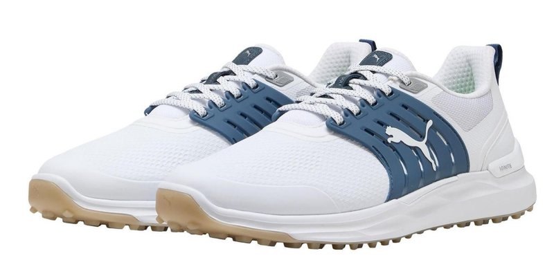 Puma IGNITE Elevate 2 chaussures de golf homme, blanc/bleu