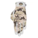 Zoom Sun Style Powernet gant de golf femme, blanc/beige camouflage