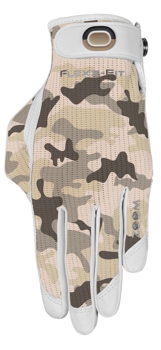 Zoom Sun Style Powernet gant de golf femme, blanc/beige camouflage