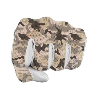 Zoom Sun Style Powernet gant de golf femme, blanc/beige camouflage