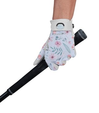 Zoom Sun Style Powernet gant de golf femme, blanc/fleur