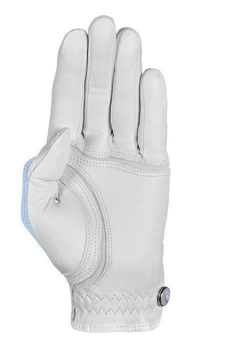 Zoom Sun Style Powernet gant de golf femme, blanc/bleu glace