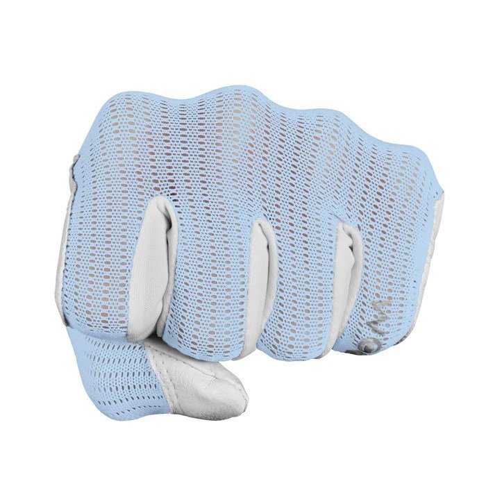Zoom Sun Style Powernet gant de golf femme, blanc/bleu glace