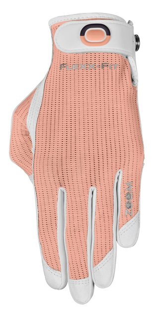 Zoom Zoom Sun Style Powernet gant de golf femme, blanc/pêche