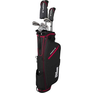 Wilson Profile set de golf homme demi-série (graphite), MLH + sac trépied