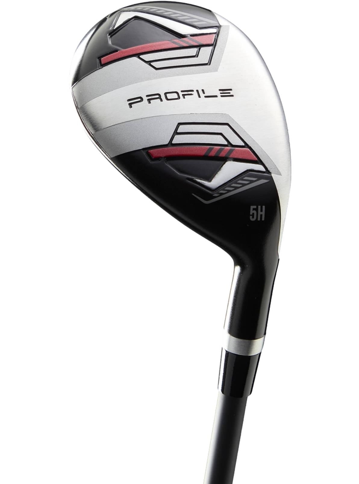 Wilson Profile set de golf homme demi-série (graphite), MLH + sac trépied