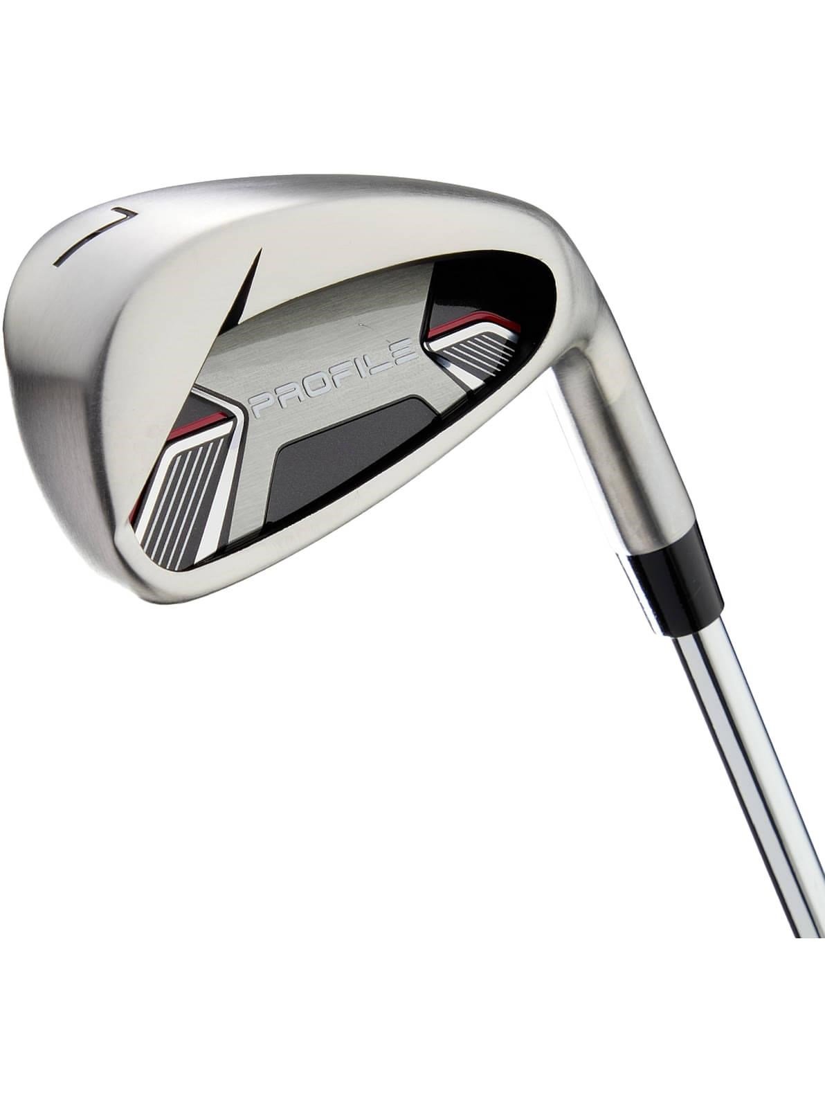 Wilson Profile set de golf homme demi-série (graphite), MLH + sac trépied