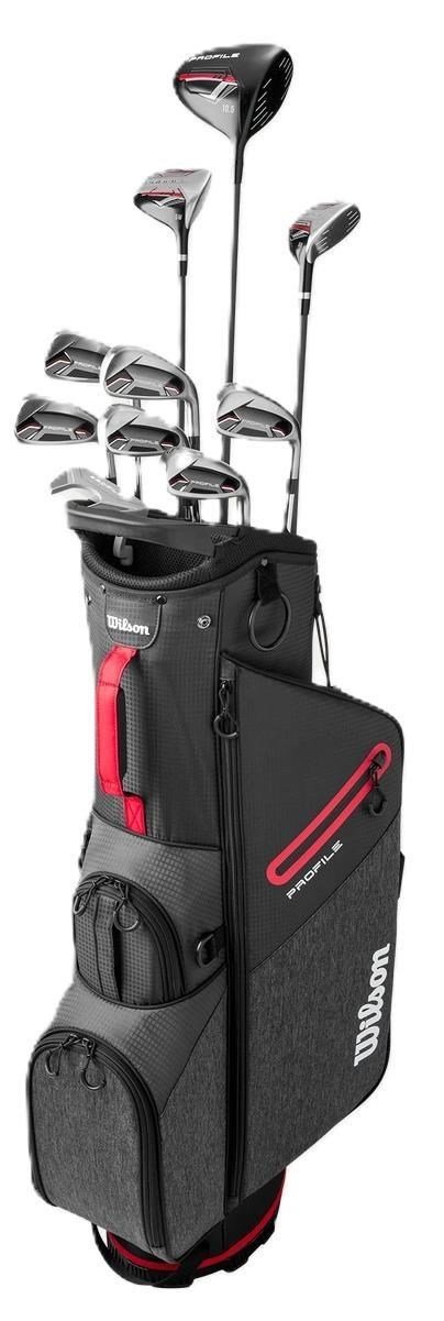 Wilson Profile set de golf homme (graphite), MRH, +1" + sac stand