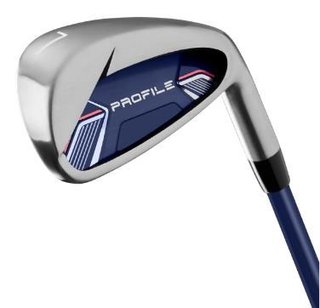 Wilson Profile Ladies set de golf femme, LLH + sac chariot, marine/or rose/argent