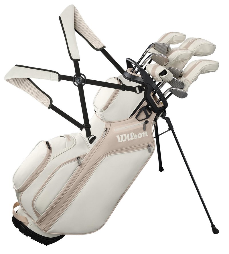 Wilson Aurora set de golf femme (graphite), droitier + sac trépied