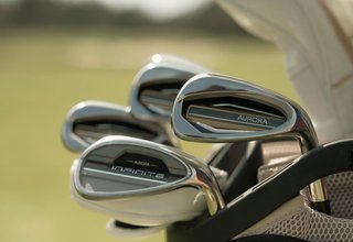 Wilson Aurora série de golf femmes (graphite), main gauche + sac chariot