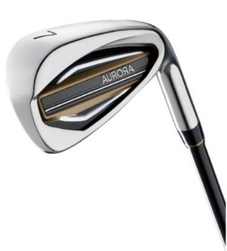 Wilson Aurora série de golf femmes (graphite), main gauche + sac chariot