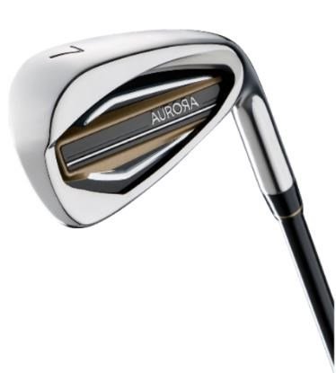 Wilson Aurora série de golf femmes (graphite), main gauche + sac chariot