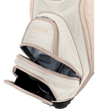Wilson Aurora série de golf femmes (graphite), main gauche + sac chariot