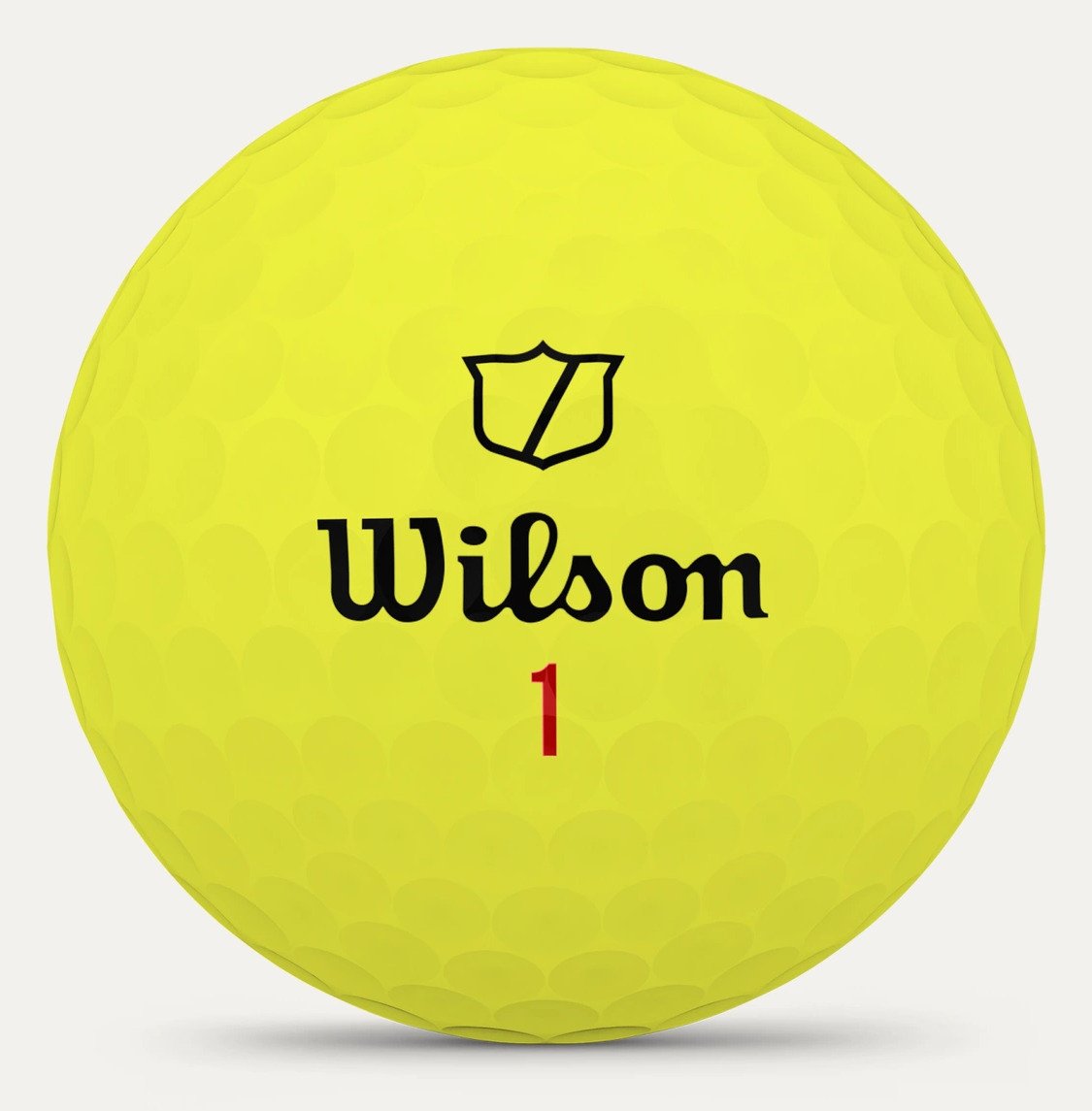Wilson Staff Model X balles de golf 2026 (12 balles), jaunes