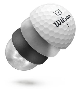 Wilson Staff Model balles de golf 2026 (12 balles)
