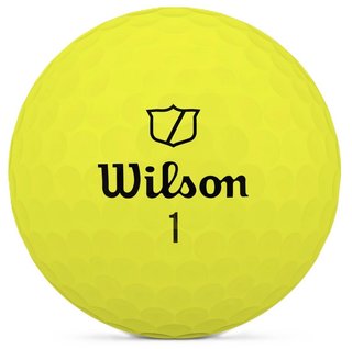 Wilson Staff Model balles de golf 2026, jaunes