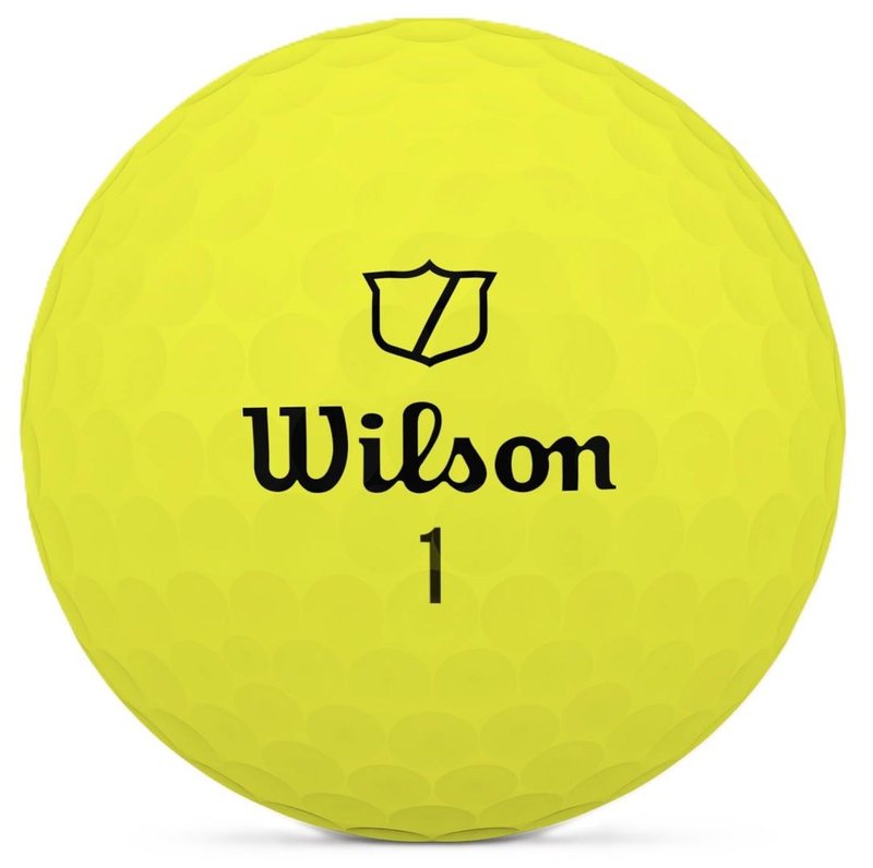 Wilson Staff Model balles de golf 2026, jaunes