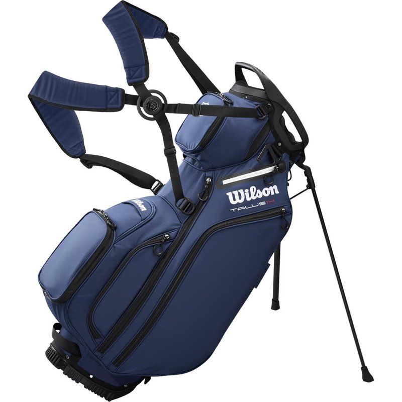 Wilson Talus 14 stand bag, navy/white