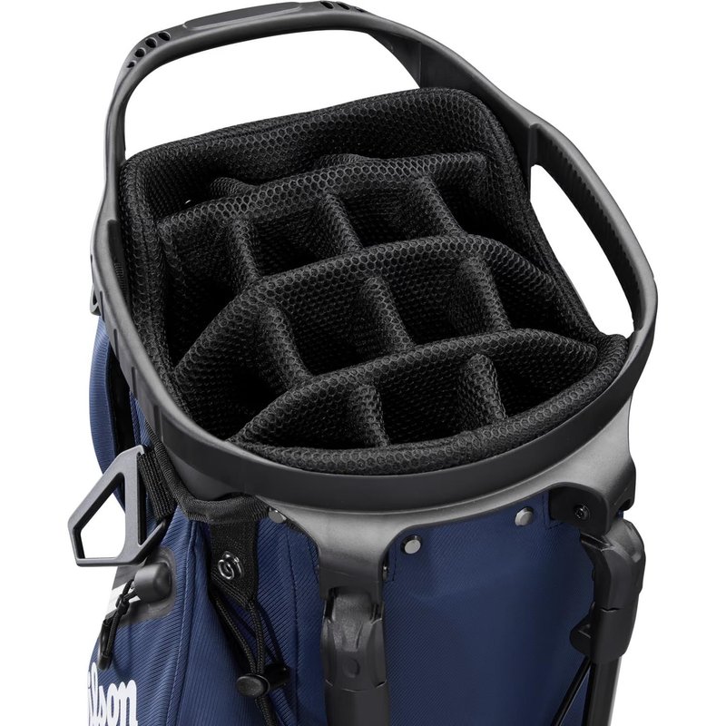 Wilson Talus 14 stand bag, navy/white