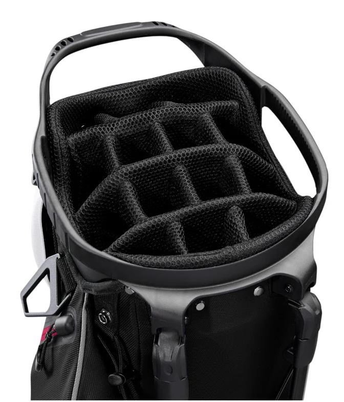 Wilson Talus 14 stand bag, blanc/noir