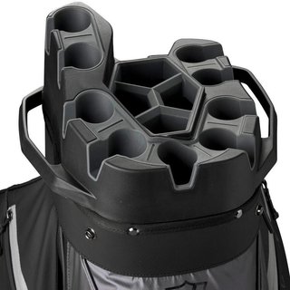 Wilson I-Lock Dry cart bag, gris/kaki/orange
