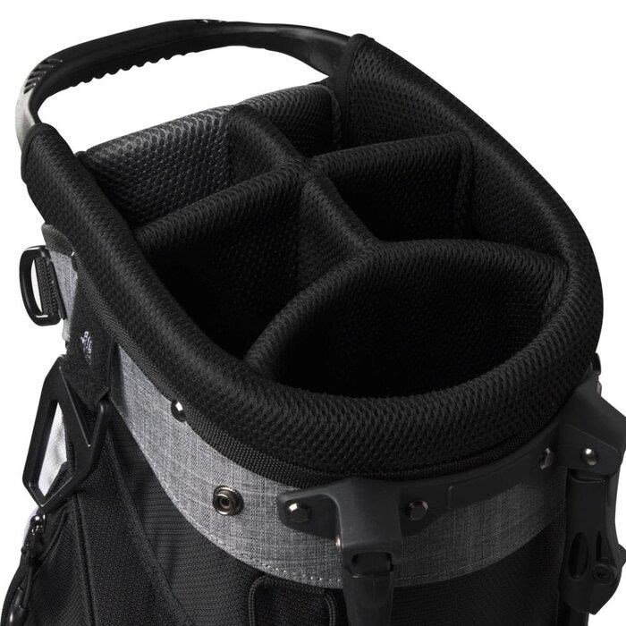 Wilson Feather stand bag, noir/gris/blanc