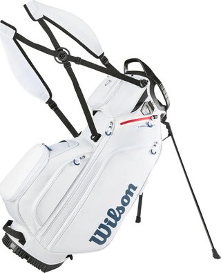 Wilson Talus 5 stand bag, blanc/rouge/bleu