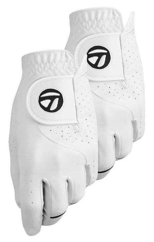 TaylorMade Stratus Tech 2-Pack gant homme, blanc