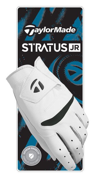 TaylorMade Stratus gant de golf junior, blanc