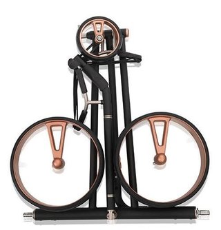 JuCad Phantom Titan Black on Black Rosé 3.0 chariot électrique + sac de transport, rosé