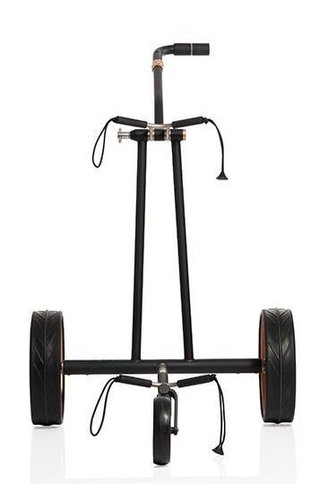 JuCad Phantom Titan Black on Black Rosé 3.0 chariot électrique + sac de transport, rosé