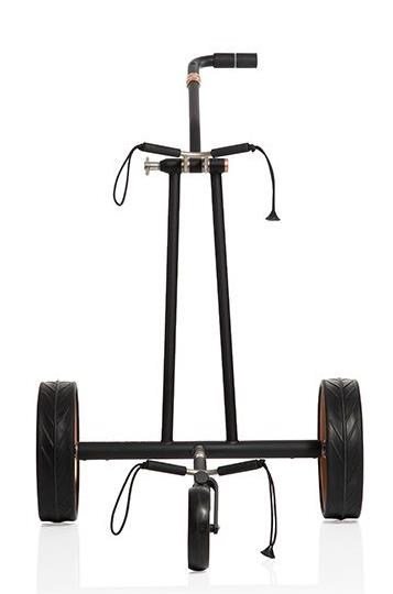 JuCad Phantom Titan Black on Black Rosé 3.0 chariot électrique + sac de transport, rosé